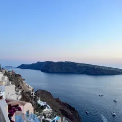 Byzantine Castle Ruins - Oia