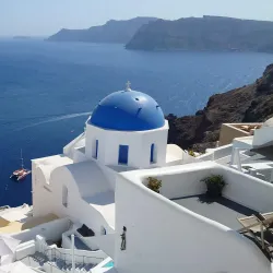 Oia's Traditional Windmills - Oia