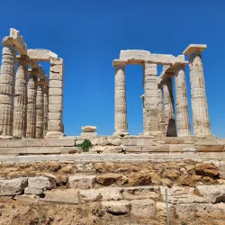 Temple of Poseidon at Cape Sounion - Vari