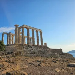 Temple of Poseidon at Cape Sounion - Vari
