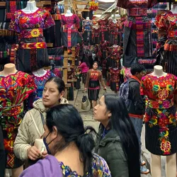Local Food Stalls - Chichicastenango