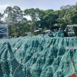 Relief Map of Guatemala (Mapa en Relieve) - Guatemala City