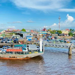 Essequibo River Ferry Terminal - Parika