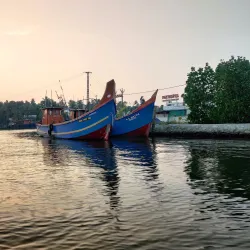 Ashtamudi Lake - Amritapuri