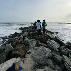 Valiyaperumpuzha Beach - Amritapuri
