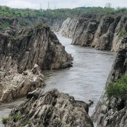 Marble Rocks at Bhedaghat - Jabalpur