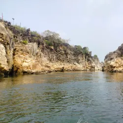 Marble Rocks at Bhedaghat - Jabalpur