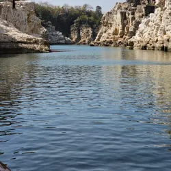Marble Rocks at Bhedaghat - Jabalpur