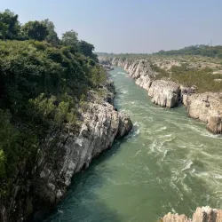 Marble Rocks at Bhedaghat - Jabalpur