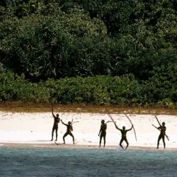 Surrounding Coral Reefs - North Sentinel Island
