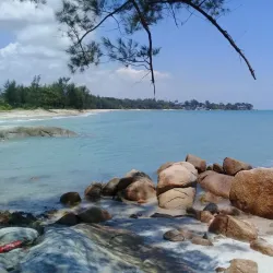 Pantai Tikus Emas (Golden Rat Beach) - Bangka