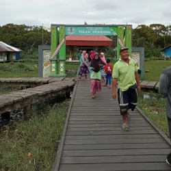 Pulau Kembang (Turtle Island) - Banjarmasin