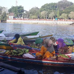 Siring Floating Market - Banjarmasin