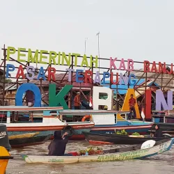Siring Floating Market - Banjarmasin