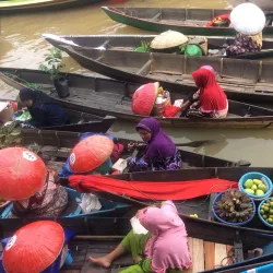 Siring Floating Market - Banjarmasin