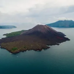 Gunung Krakatau (Krakatoa) Volcano - Cilegon