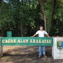 Gunung Krakatau (Krakatoa) Volcano - Cilegon