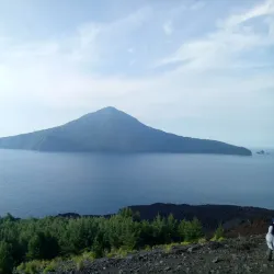 Gunung Krakatau (Krakatoa) Volcano - Cilegon
