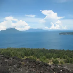 Gunung Krakatau (Krakatoa) Volcano - Cilegon