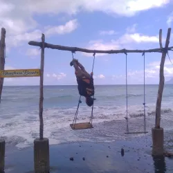 Penggajawa Beach (Blue Stone Beach) - Ende