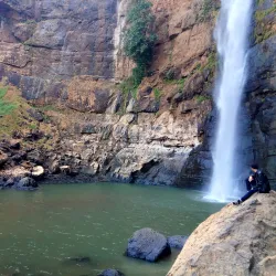 Curug Cimarinjung Waterfall - Sukabumi