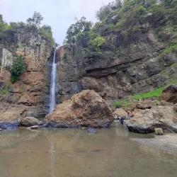 Curug Cimarinjung Waterfall - Sukabumi