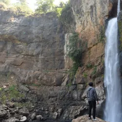 Curug Cimarinjung Waterfall - Sukabumi