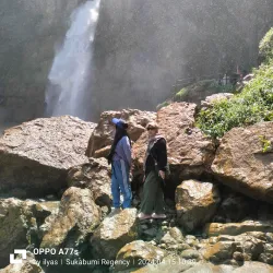 Curug Cimarinjung Waterfall - Sukabumi