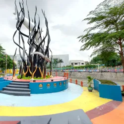 Submarine Monument (Monumen Kapal Selam) - Surabaya