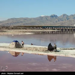 Lake Urmia (near Bonab) - Bonab
