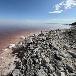 Lake Urmia (near Bonab) - Bonab