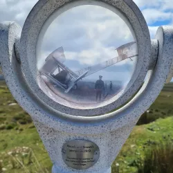 Alcock and Brown Memorial - Clifden
