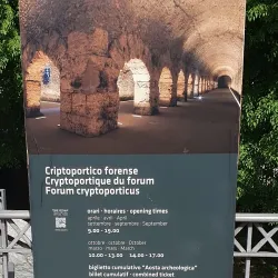 Criptoportico Forense - Aosta