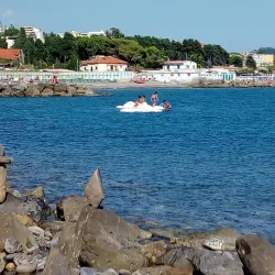 Sanremo Beach and Promenade - Sanremo