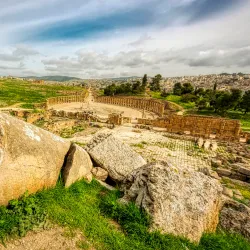 Oval Plaza (Forum) - Jerash