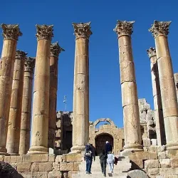 Oval Plaza (Forum) - Jerash