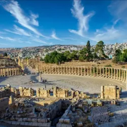 Oval Plaza (Forum) - Jerash