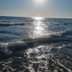 Caspian Sea Beach - Aktau