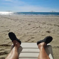 Caspian Sea Beach - Aktau