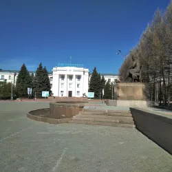 Monument to Abai Kunanbayev - Qostanay