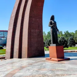 Victory Square - Cholpon-Ata