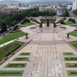 Victory Square - Cholpon-Ata