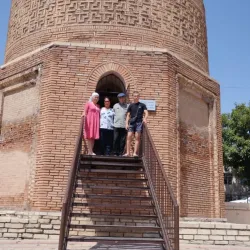 Uzgen Minaret and Mausoleum - Jalal-Abad