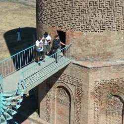 Uzgen Minaret and Mausoleum - Jalal-Abad