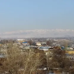 Uzgen Minaret and Mausoleum - Jalal-Abad
