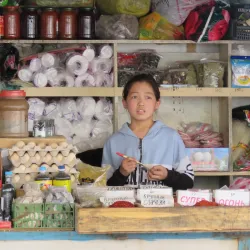 Local Bazaar in Kochkor-Ata - Kochkor-Ata