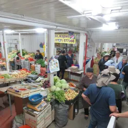 Local Bazaar in Kochkor-Ata - Kochkor-Ata