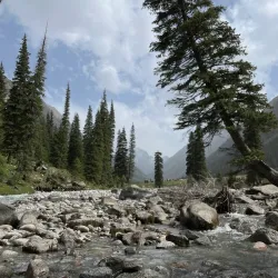 Barskoon Waterfall - Kyzyl-tuu