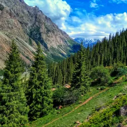 Barskoon Waterfall - Kyzyl-tuu