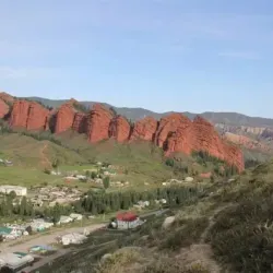 Jeti-Oguz Gorge - Kyzyl-tuu